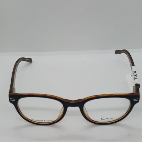 NWT UNISEX C-LINE EYEGLASS FRAMES CLCM25 BROWN - Picture 2 of 5